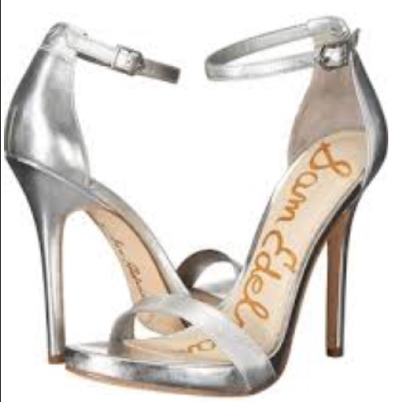 sam edelman silver pumps